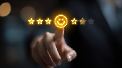 Five Star Rating and Customer Review System for Business Reputation