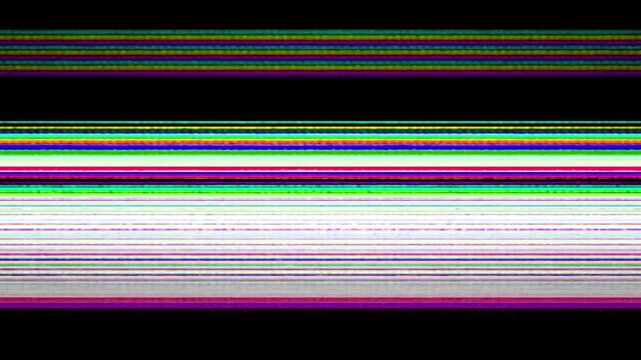 Digital TV Damage Transition for Video Editing Effects