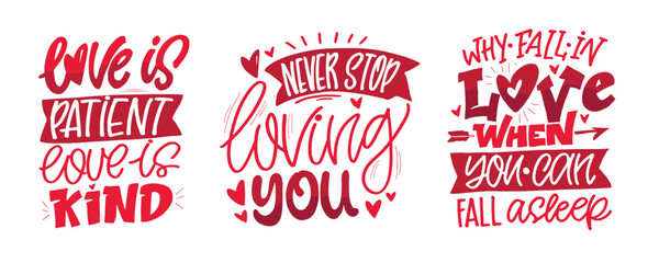 Valentine's Day core. Hand drawn doodle lettering quote about Love. Lettering for t-shirt design, mug print, bag print, clothes fashion. 100% hand drawn vector image.
