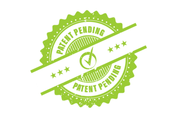 Patent pending Vector of Modern Retro Badges, Patent pending, Best quality badge, seal, stamp, green badge With Transparent Background