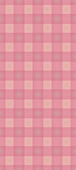 Fototapeta premium Pink Gingham Pattern Background