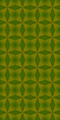 Fototapeta premium Geometric Green Star Pattern Background