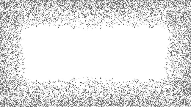 silver dust magic glitter frame