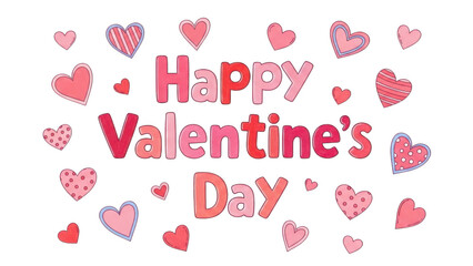 Happy valentine's day card