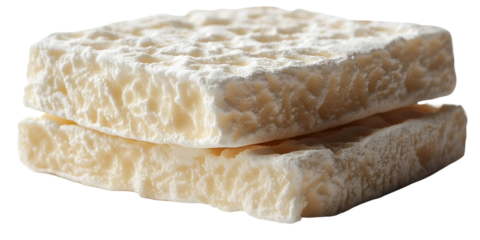 Stack of light beige sweet treats