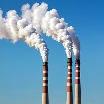 smoke from chimney