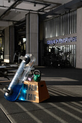 No Pain No Gain Step Box with Weights and Water Ball Photo