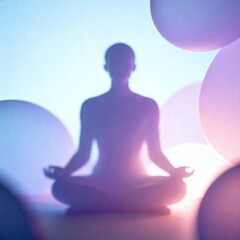 Calm Mental Health Abstract Concept Representing Emotional Balance and Inner Wellbeing