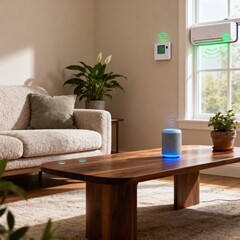 Smart Home Environment Showcasing Connected Living and Modern Home Automation