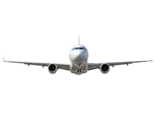 Soaring Skyward: A contemporary airliner, poised for flight, commands attention against the open expanse, evoking a sense of travel and the promise of new destinations.