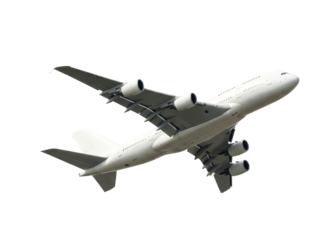 Soaring Aircraft: A majestic aircraft gracefully ascends into the sky, its powerful engines propelling it towards its destination. capturing the essence of air travel and the thrill of flight.