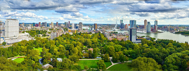 Obraz premium Rotterdam (Nl) - City view