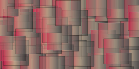 Abstract background mixed color modern background. Gradient square shape design. Futuristic technology concept. Abstract geometric line square seamless pattern.