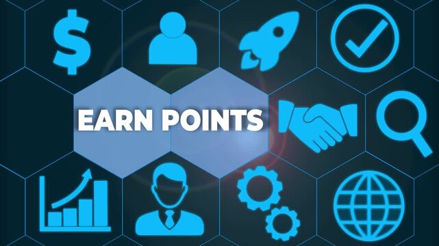 Conceptual hand writing showing Earn Points. Concept meaning getting praise or approval for something you have done Woman wear work