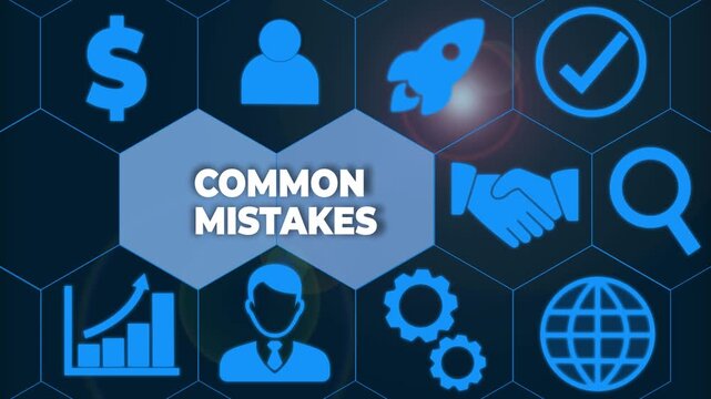 Conceptual hand writing showing Common Mistakes question. Concept meaning repeat act or judgement misguided or wrong Woman wear work