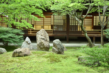 建仁寺　初夏の潮音庭(京都市東山区)