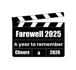 Obraz premium Good bye 2025