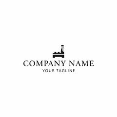 Modern Logo Design Featuring Abstract Building Structure.