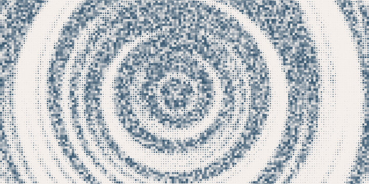 Dissolved filled square dotted vector background or icon with disintegration effect.