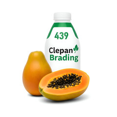 Clepan brading 439 bottle with papaya