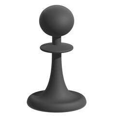 Black chess piece bishop © MAZID