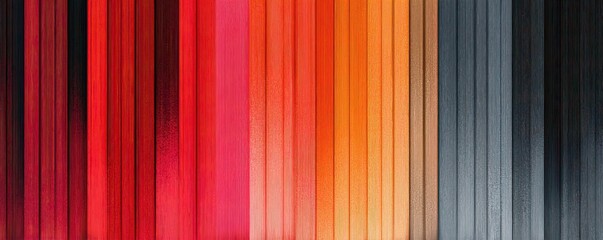 Vibrant vertical gradient from red to blue with warm orange tones for abstract background