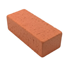 Red clay brick product shot