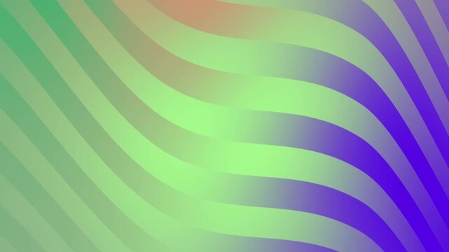 Zig zag Abstract Gradient of wavy stripes in green and purple hues. Suitable for designs needing abstract backgrounds, modern prints, or vibrant visuals.