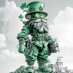 st patricks day leprechaun