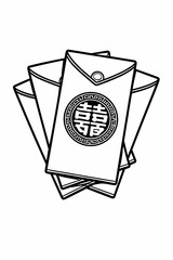 Chinese Envelopes Vector
