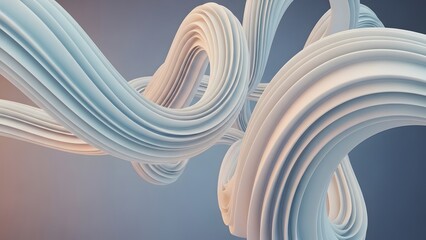 Abstract swirling lines