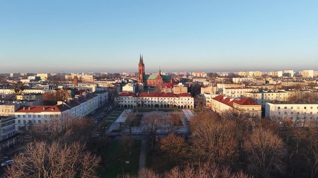 Stary Rynek w Łodzi, Polska	