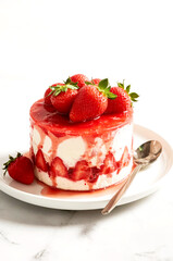 Strawberry cheesecake