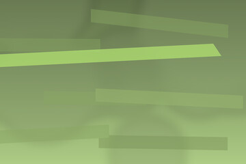 Abstract green geometric background with layered rectangles and subtle gradients