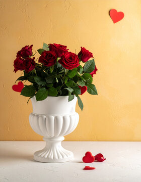 Vaso di rose