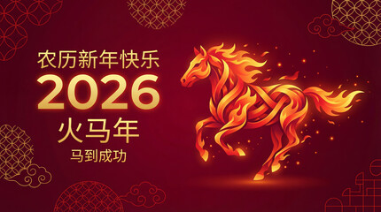 Chinese New Year 2026 Fire Horse Year