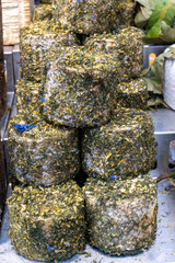 Sfizioso matured italian herbs  cheese high-quality, flavorful Italian cheese from sheeps pecora...