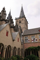 Fototapeta premium Blick in die Altstadt von Xanten am Niederrhein