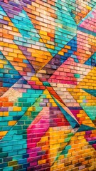 abstract colorful mosaic background