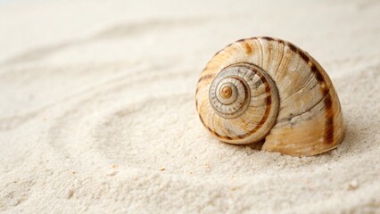 shell on the sand