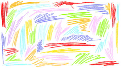 colorful scribbles