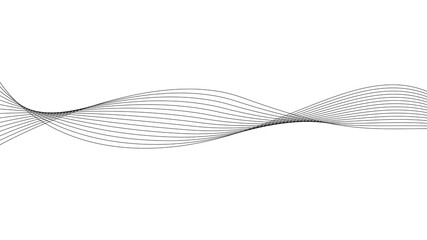 wave abstract lines background