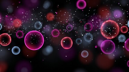 A colorful background with many small circles of different colors. The circles are scattered all over the background, creating a sense of movement and energy. Scene is vibrant and lively