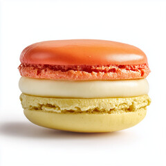 Assorted sweets and candies isolated on white background. Studio photo for design and advertising