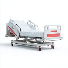 Various medical supplies isolated on white background. Healthcare and medicine concept for design and education