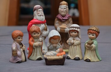 Fototapeta premium Nativity Scene