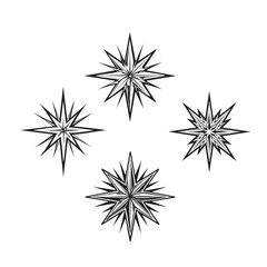 Vector Sketch Star set