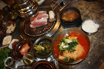 Korean BBQ Grilled Pork Belly