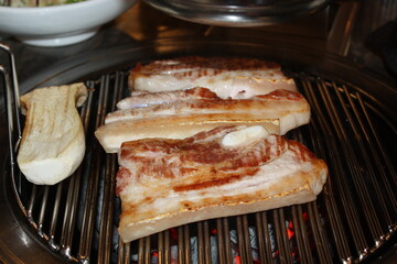 Korean BBQ Grilled Pork Belly