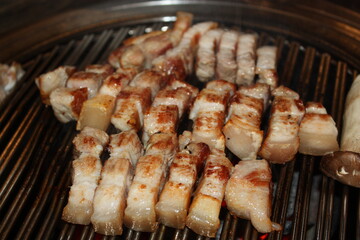 Korean BBQ Grilled Pork Belly